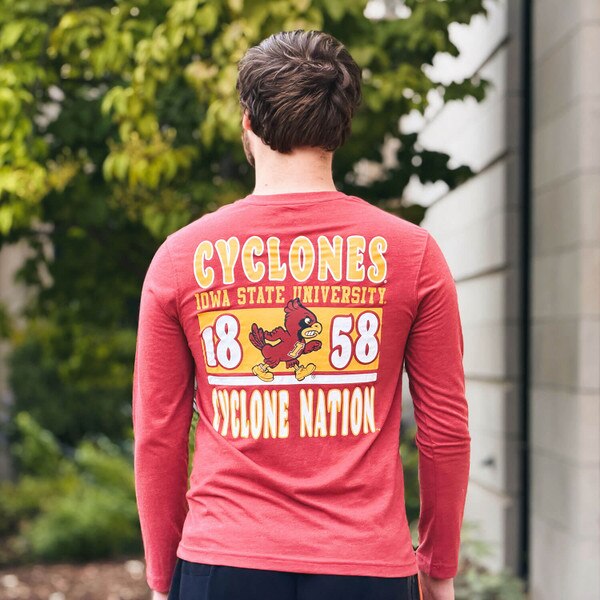 Colosseum Walking Cy Cardinal Carmy Long Sleeve T-Shirt back